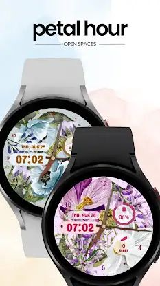 Petal Hour Watch Face screenshot 2