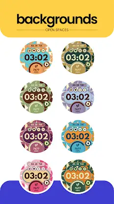 Petal Pace Watch Face screenshot 3