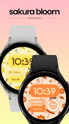 Sakura Bloom Watch Face screenshot 2