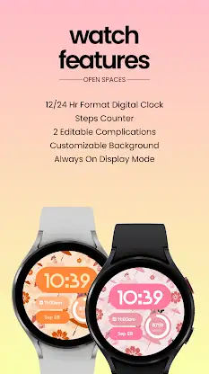 Sakura Bloom Watch Face screenshot 4