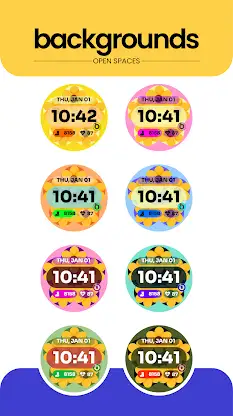 Solar Bloom Watch Face screenshot 5