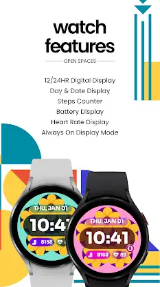 Solar Bloom Watch Face screenshot 3