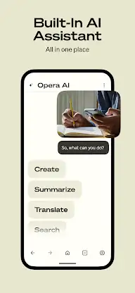 Opera: Private Web Browser screenshot 5