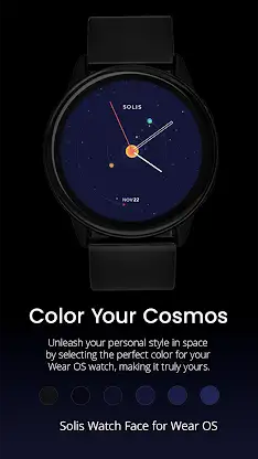 Solis - Astronomy watch face screenshot 3