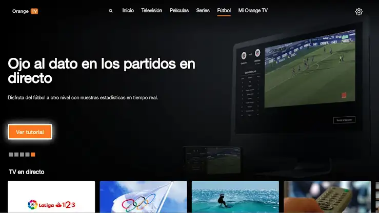 Orange TV para Android TV screenshot 3