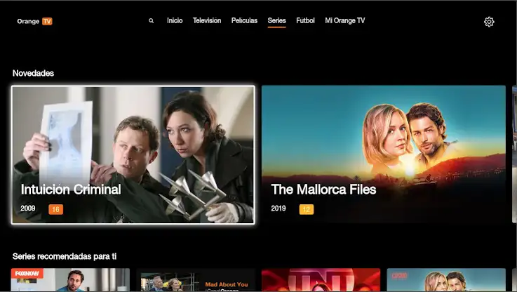Orange TV para Android TV screenshot 4