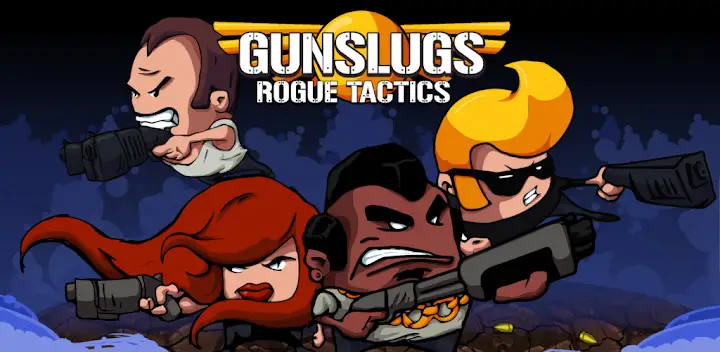 Gunslugs: Rogue Tactics — Android game banner