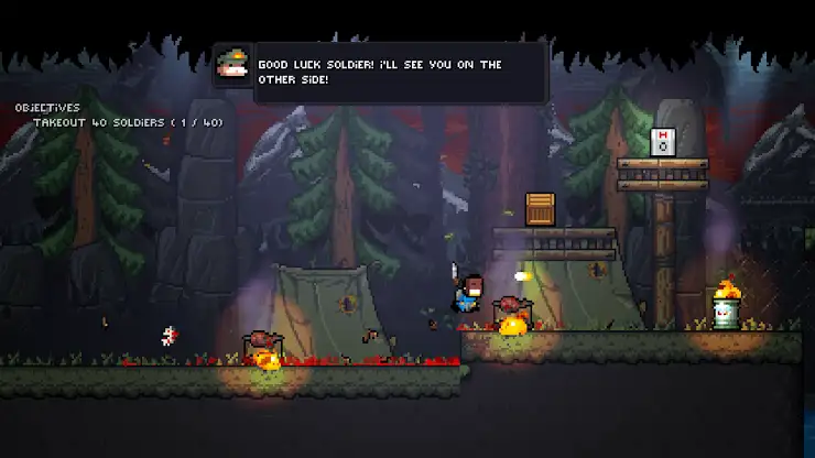 Gunslugs: Rogue Tactics screenshot 3