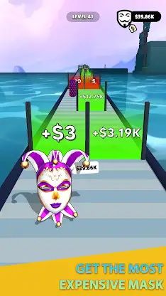 Mask Evolution: 3D Run Game screenshot 6