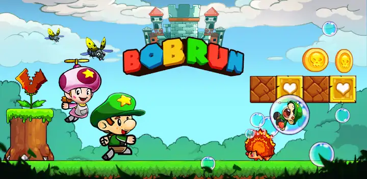 Bob Run: Adventure run game — Android game banner