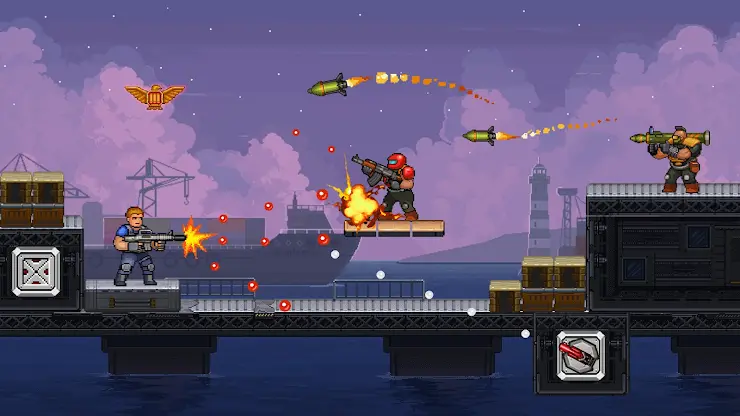 Gun Force Side-scrolling Game screenshot 5