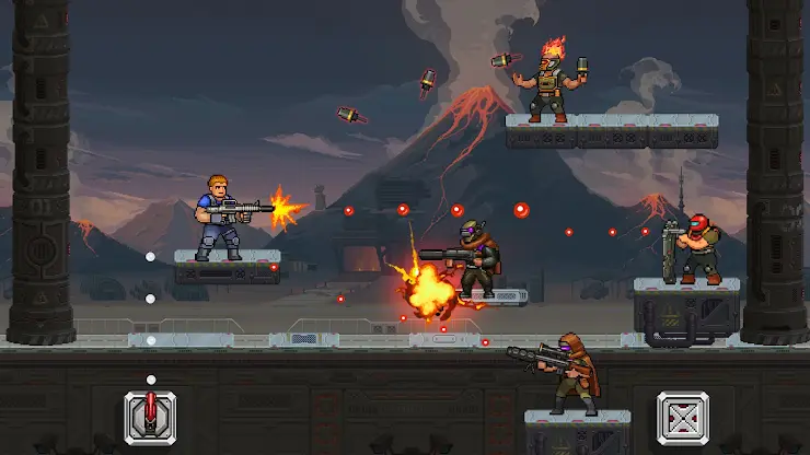 Gun Force Side-scrolling Game screenshot 6