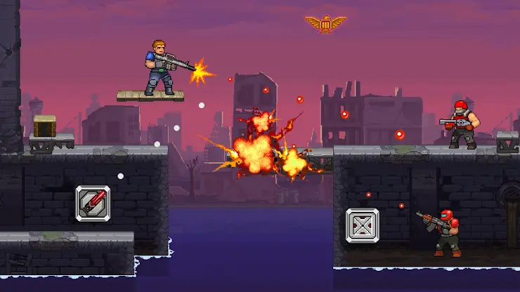 Gun Force Side-scrolling Game screenshot 7