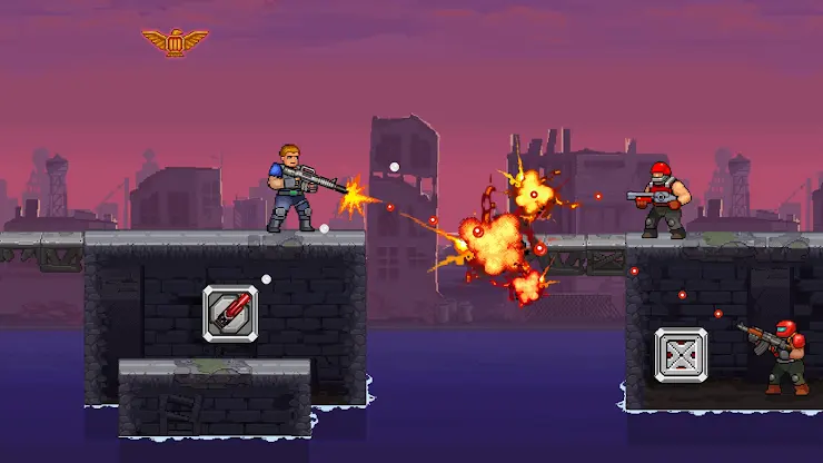 Gun Force Side-scrolling Game screenshot 3