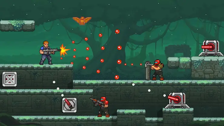 Gun Force Side-scrolling Game screenshot 2