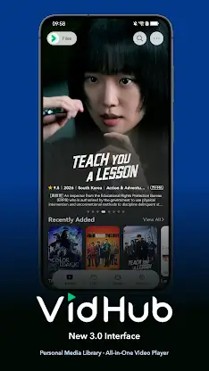 VidHub: Video Player & Library screenshot 1