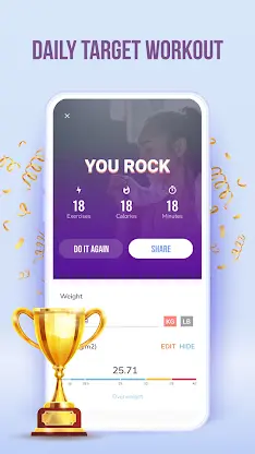 Gain Weight App: Diet Exercise screenshot 5