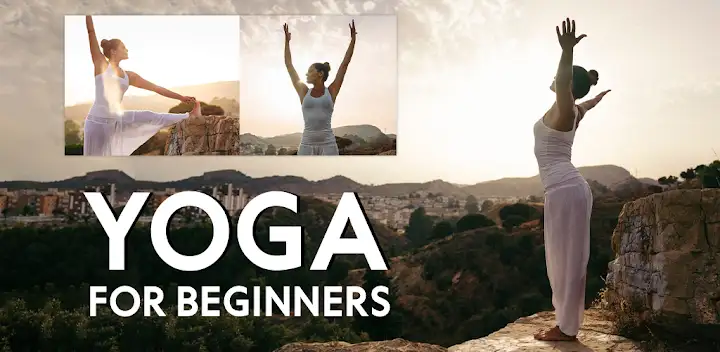 Yoga for weight loss & fitness — Android app banner