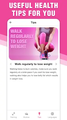 Yoga for weight loss & fitness screenshot 6