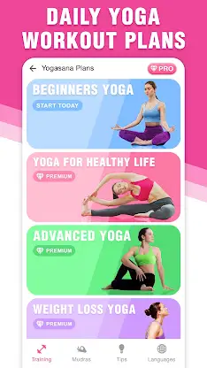 Yoga for weight loss & fitness screenshot 1