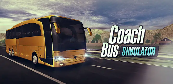 Coach Bus Simulator — Android game banner