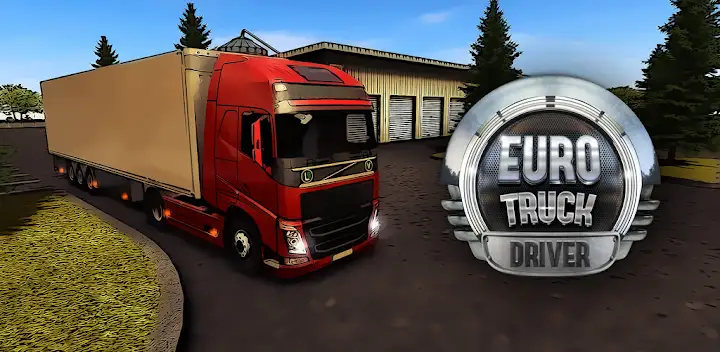 European Truck Simulator — Android game banner