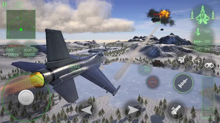 Fighter Jet Combat : Warzone screenshot 4