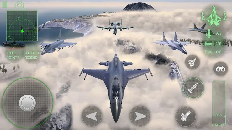 Fighter Jet Combat : Warzone screenshot 6