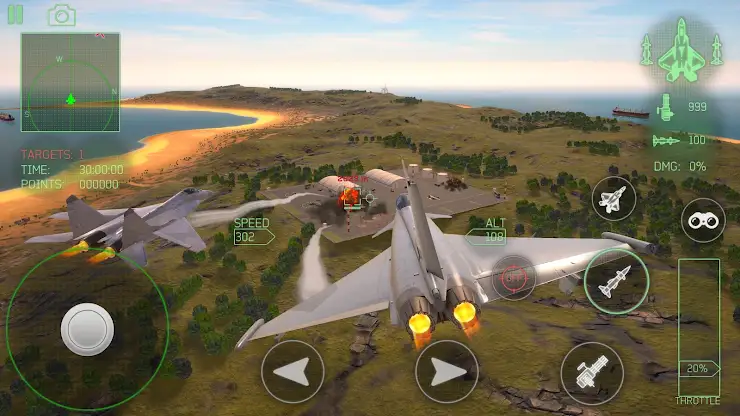 Fighter Jet Combat : Warzone screenshot 2