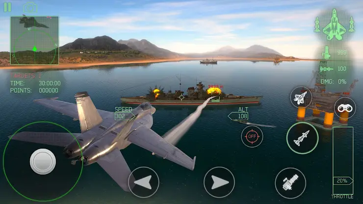 Fighter Jet Combat : Warzone screenshot 7