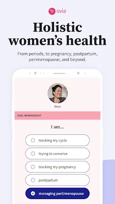 Ovia Cycle & Pregnancy Tracker screenshot 1