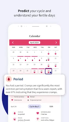 Ovia Cycle & Pregnancy Tracker screenshot 3