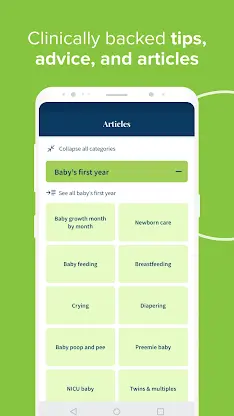 Ovia Parenting & Baby Tracker screenshot 4