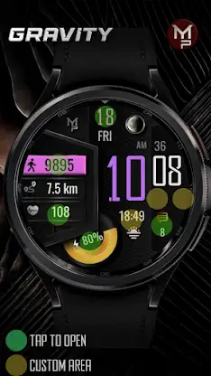 GRAVITY - Watch face screenshot 4