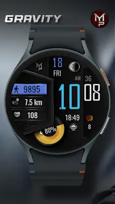 GRAVITY - Watch face screenshot 2