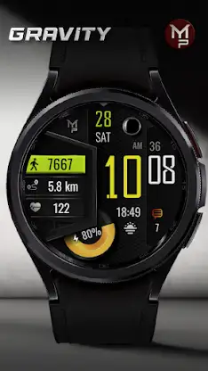 GRAVITY - Watch face screenshot 3