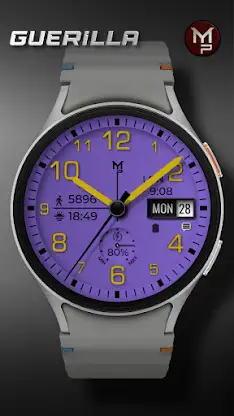 GUERILLA - Analog watch face screenshot 6