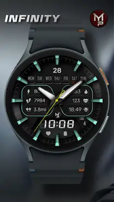 INFINITY - Hybrid watch face screenshot 4