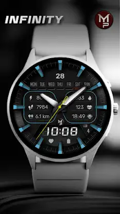 INFINITY - Hybrid watch face screenshot 1