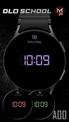 OLD SCHOOL - Watch face screenshot 8