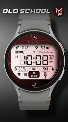 OLD SCHOOL - Watch face screenshot 4