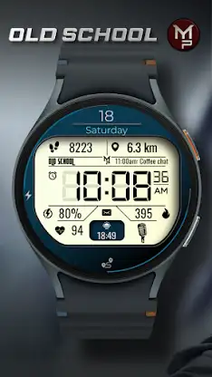 OLD SCHOOL - Watch face screenshot 1