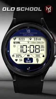 OLD SCHOOL - Watch face screenshot 6
