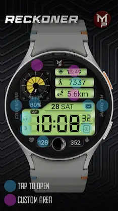 RECKONER - Digital watch face screenshot 4