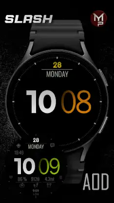 SLASH - Digital Watch Face screenshot 8