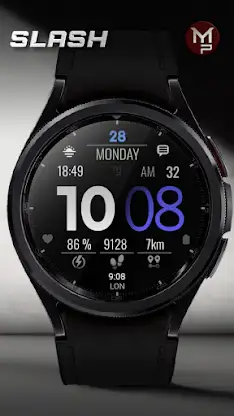 SLASH - Digital Watch Face screenshot 6