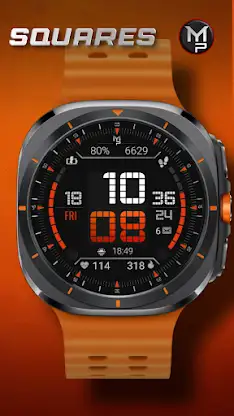 SQUARES - Watch face screenshot 3