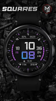 SQUARES - Watch face screenshot 5