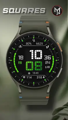 SQUARES - Watch face screenshot 4