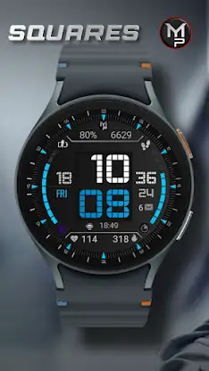 SQUARES - Watch face screenshot 1